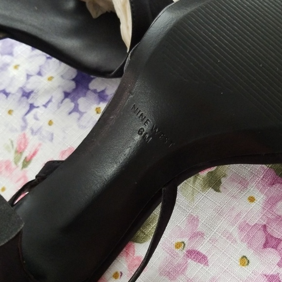 Nine West Sling Strap Shoes Black - Picture 4 of 7